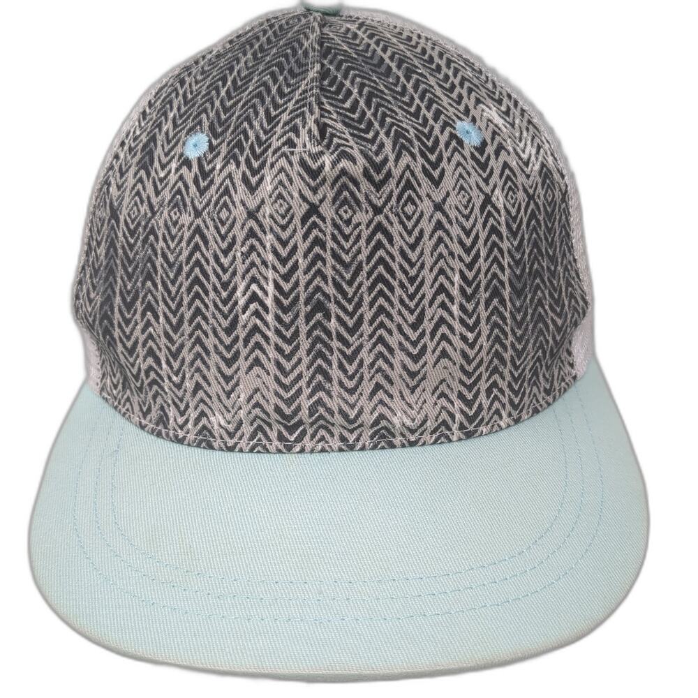 Art Class Snapback Trucker Hat Multicolor One Size Adjustable Mesh Back Cotton